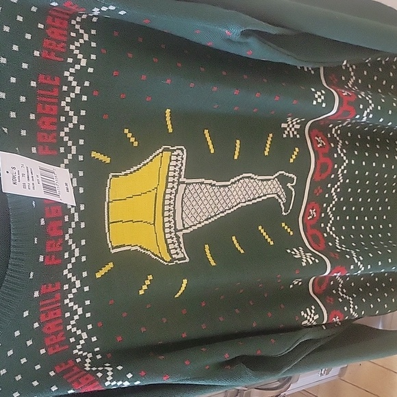 A Christmas Story Leg Lamp "Ugly Christmas Sweater" XXL new with tags - Picture 4 of 5